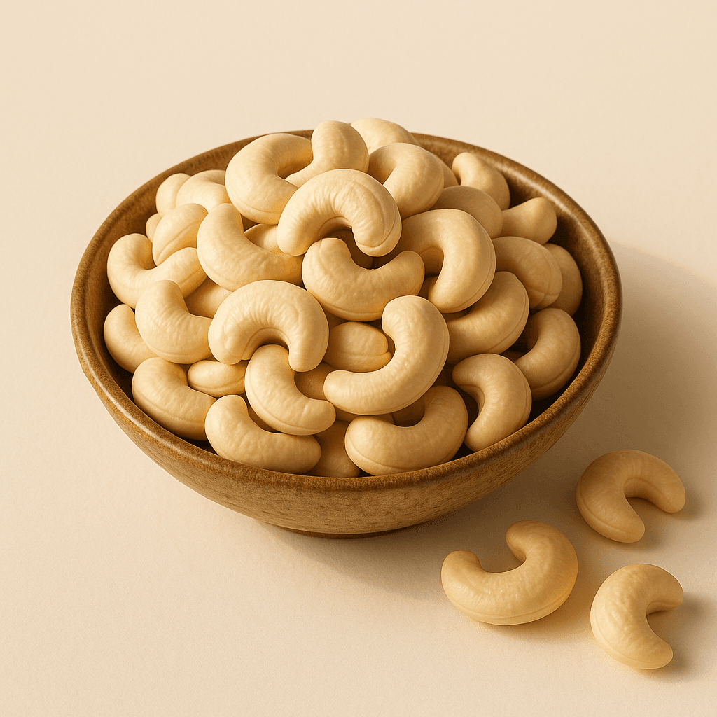 Cashew Kernels W180–W450 — Full-Range Programme