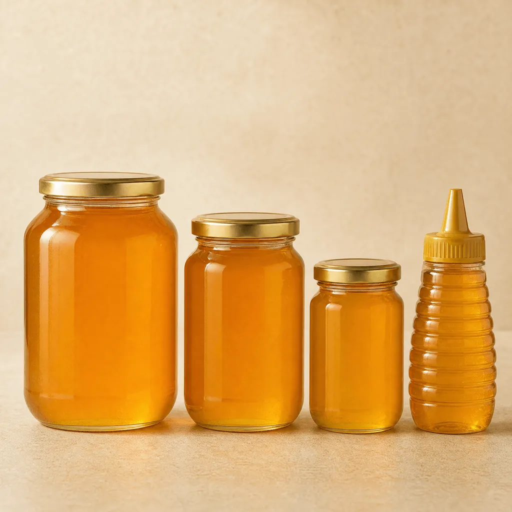 Retail-Ready Raw Honey — Private-Label Jars & Bottles